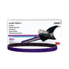3M™ 33439 Cubitron II File Belt: 10mm x 330mm P60 - Box 10