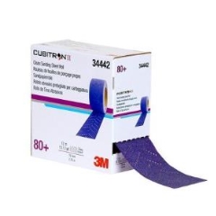 3M™ 34442 Cubitron™ II Sanding Sheet Roll: 70mm x 12M P80