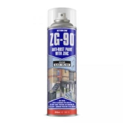 Action Can® ZG-90 Anti-Rust Zinc: Black RAL 9005 - Aerosol