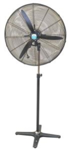 Almax Industrial Pedestal Fan: 750mm - Each