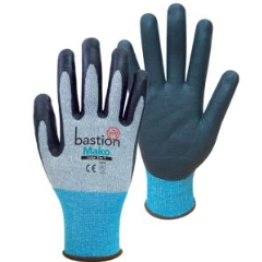 Bastion Mako™ Cut 3 Grey Gloves Black: X-Large - Pair