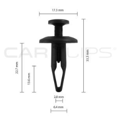 Carclips® CC10046 Ford / GM Car Clip - Bag of 25