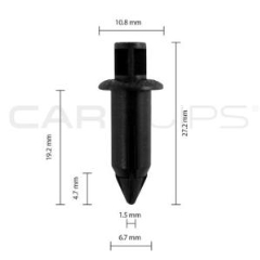 Carclips® CC10084 GM Car Clip - Bag of 25