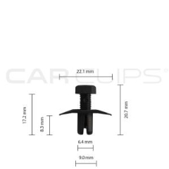 Carclips® CC10164 Nissan Car Clip - Bag of 25