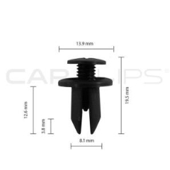 Carclips® CC10175 GM / Honda / Toyota Car Clip - Bag 25