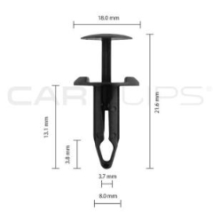 Carclips® CC10473 Ford Car Clip - Bag of 25