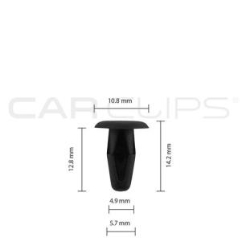 Carclips® CC10484 Honda Car Clip - Bag of 25