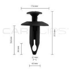 Carclips® CC10507 Ford / GM Car Clip - Bag of 25