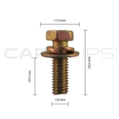 Car Clips CC32106 Multi-Use SEM Bolt M8 x 20mm - Bag of 25