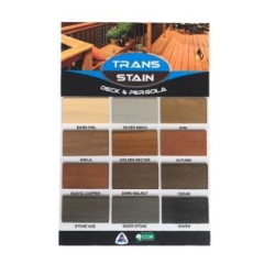 CCM Transtain Waterbased PU Stain: Kwila - 4L