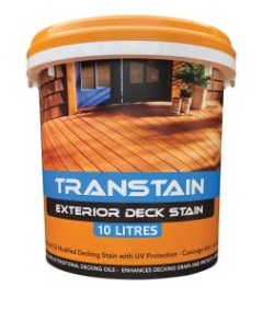 CCM Transtain Waterbased PU Stain: Clear Base - 10L