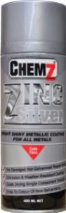 Chemz® Zinc: Silver - Aerosol