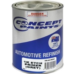Concept Paints 103 1K Etch Primer: Grey - 1L