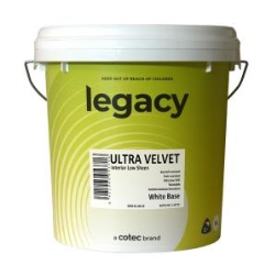 Cotec Legacy Ultra Velvet Low Sheen: White - 10L
