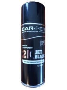 Car-Rep® 2K Top Coat: RAL9005 Jet Black High Gloss - Aerosol