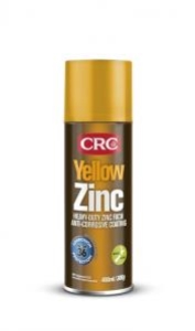 CRC Yellow Zinc Heavy-Duty Zinc Rich Anti-Corrosive Coating