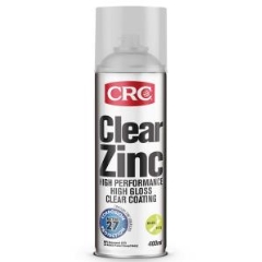 CRC Clear Zinc Rust Protection - Aerosol