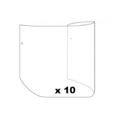 DeVilbiss ProViSOR Tear Off Visors - 10 Pack