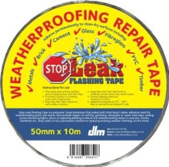 DLM Wallace Stop Leak Flashing Tape: 150mm x 10M - Roll