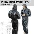 DNA® Black Nylon Spraysuit: Large (L) - Each