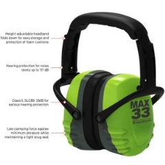 Esko® Max33 Folding Earmuff - Each