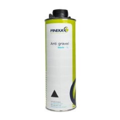 Finixa® Anti-Gravel Coating (Paintable): Black - 1L