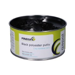 Finixa® GAP 00 Black Polyester Putty: Gapol - 2kg