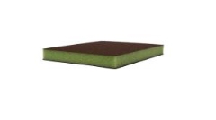 Finixa® Sharp Foam Pad 120mm x 98mm x 13mm: P800 - Each