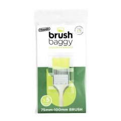 Haydn® BrushBaggy™ Paint Brush Cover: 75mm-100mm - 5 Pack