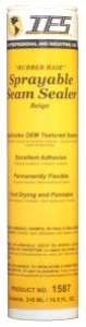 IES 1587 Sprayable Seam Sealer: Beige - Cartridge