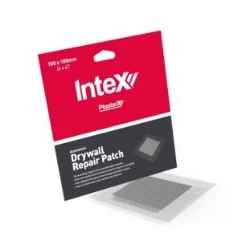 Intex PlasterX Aluminium Drywall Repair Patch: 150mm x 150mm