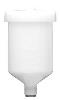 2SPRAY Nylon Gravity Pot 600ml - Each