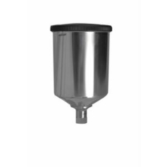 2SPRAY Aluminium Gravity Pot 600ml - Each