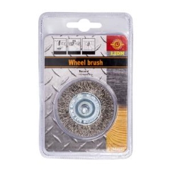 Lion® GM1031 Spindle Mounted Wire Wheel: 50mm x 6mm