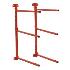 Lyndar Wall Mounting Folding Bumper Rack - Each