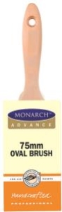 Monarch® Advance Oval Brush: 75mm - Each