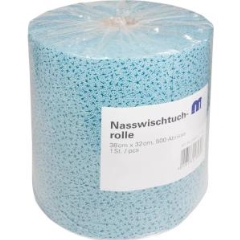 MP® Wet & Clean Wipes Blue: 38cm x 32cm - Roll of 500