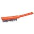 Norton® Wire Brush 4 Row Red Handle - Each