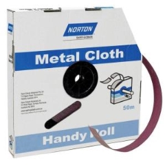 Norton® Metalite Metal Cloth Handy Roll: 40mm x 50M P150