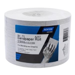 Norton No-Fil A297 Sandpaper Roll 115mm x 50M: P150