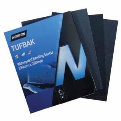 Norton Tufbak Waterproof Sanding Sheets 230mm x 280mm: P1000