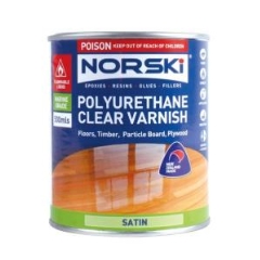 Norski® Polyurethane Varnish: Satin - 500ml