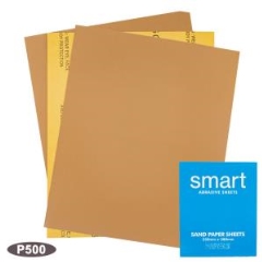 Smart B338 Dry Sand Sheets Gold 230mm x 280mm: P500 - Slv 50