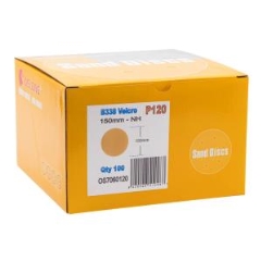 Smart B338 Velcro Disc 150mm NH: P120 - Box of 100