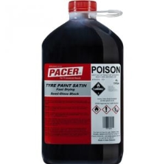 Pacer® Tyre Paint: Satin Black - 20L