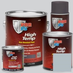 POR-15® High Temp Heat Resistant Paint: Aluminum - 946ml