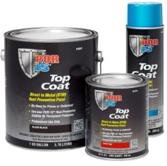 POR-15® Top Coat DTM: Gloss Black - 946ml