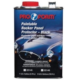 Pro Form Paintable Rocker Panel Protector: Black - 3.79L