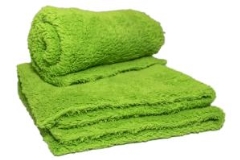PureWax Buffing Cloth: Green - 10 Pack