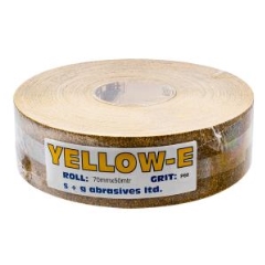 S+G Riken Yellow-E EWT Roll 70mm x 50M: P60